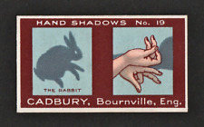 Scarce hand shadows for sale  UK