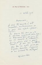 Maurice brianchon lettre d'occasion  Paris IX