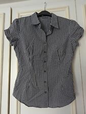Gingham fitted blouse for sale  CRAWLEY