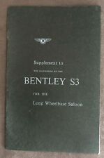 1964 bentley long for sale  BACUP