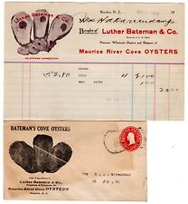 1914 Luther Bateman Maurice River Cove Ostras Bivalve NJ comprar usado  Enviando para Brazil