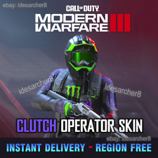 Call of Duty Modern Warfare 3 Monster Energy SPRZĘGŁO Operator Skóra COD MW3 RZADKI na sprzedaż  Wysyłka do Poland