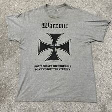 Warzone band shirt for sale  Scotch Plains