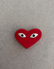 Heart With Eyes jibbitz Fits croc shoe charms Free Delivery, used for sale  Shipping to South Africa