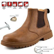 Men steel toe for sale  Shipping to Ireland