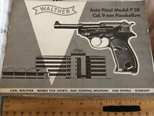 Owners manual walther for sale  Thomasville