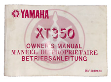 Genuine yamaha xt350 for sale  DUNDEE