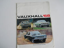 Vauxhall sales brochure for sale  WHITLAND