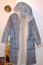 Kunstfell tweed mantel gebraucht kaufen  Markkleeberg