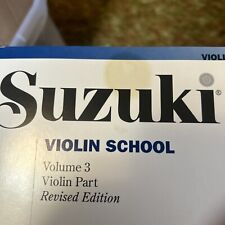 Suzuki Violín Escuela Ser.: Escuela de Violín Suzuki, Vol 3: Parte de Violín, Libro... segunda mano  Embacar hacia Argentina
