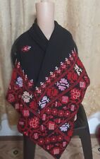 Woman  Handmade Embroidered triangle Shawl Scarf for sale  Shipping to South Africa