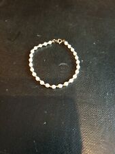Bracelet 18k perle d'occasion  Chalon-sur-Saône