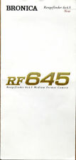 Bronica catalogue rf645 d'occasion  Nice-