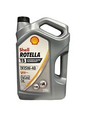 Óleo de motor diesel Shell ROTELLA T5 15W-40 - (3 galões / estojo) - DESCONTO PALETE comprar usado  Enviando para Brazil