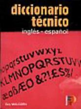 Diccionario tecnico Ingles Espanol/Dicionário Técnico Inglês Espanhol:..., usado comprar usado  Enviando para Brazil