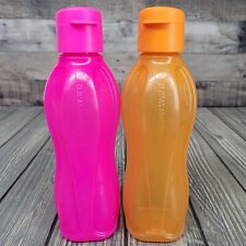 2 botellas de agua ecológicas Tupperware 16 oz rosa caliente naranja brillante reutilizables en excelente estado segunda mano  Embacar hacia Argentina