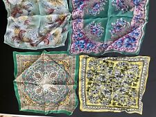 Vintage silk hankies for sale  BOGNOR REGIS