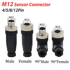 M12 sensor connector for sale  Shipping to Ireland