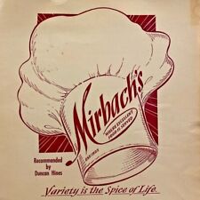 1960s mirbach restaurant for sale  Cary