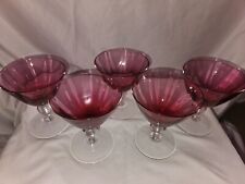 Cranberry glass wine for sale  Moseley