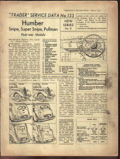 Humber snipe super for sale  BATLEY