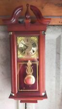 Wall clock brass for sale  MANCHESTER