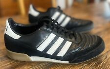 Adidas Mundial Goal Negro Cuero Blanco Interior Zapatos de Fútbol Para Hombre Talla 9 segunda mano  Embacar hacia Argentina