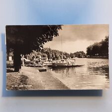 Datchet Postcard 1961 Real Photo House Boats Moored On Thames Berkshire for sale  Shipping to South Africa