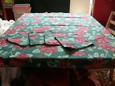 Poinsettia design tablecloth for sale  Commerce