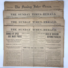 Antique newspapers sunday for sale  Milwaukee