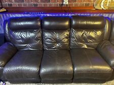 luxury brown leather recliner for sale  Cedar Park