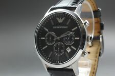 [Exc+5] Emporio Armani AR2447 relógio masculino cronógrafo preto quartzo do Japão, usado comprar usado  Enviando para Brazil