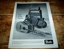 Amplificadores FENDER GUITARS (JAZZ BASS / reverb duplo) 1964 Vintage PROMO Anúncio quase perfeito- comprar usado  Enviando para Brazil