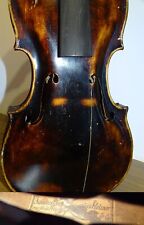 VIOLÍN BARROCO MUY ANTIGUO etiquetado JOANNES GEORGIUS HELMER (N.o 424) segunda mano  Embacar hacia Argentina