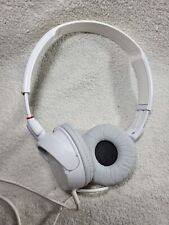 Usado, Fones de ouvido Sony MDR-ZX100 estéreo branco fones de ouvido finos giratórios viagem com fio comprar usado  Enviando para Brazil