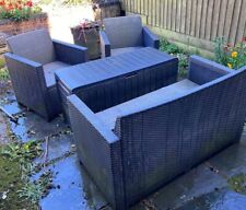 Piece grey rattan for sale  TADLEY