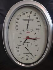 Reloj de Pared Estación Meteorológica Timex Vintage Único Temperatura Humedad segunda mano  Embacar hacia Argentina