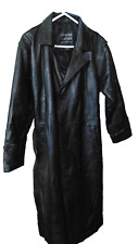 Leather trench coat for sale  Norwalk