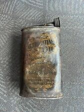 Lata de publicidade antiga rara óleo lubrificante superior início dos anos 1900 vazia vintage comprar usado  Enviando para Brazil