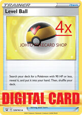 4x Level Ball Battle Styles Sword & Shield DIGITAL Pokemon TCG Online code PTCGO for sale  Shipping to Canada