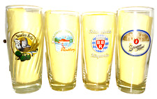 4 Selected German Breweries M2 Willibecher 0.5L German Beer Glasses for sale  Shipping to South Africa