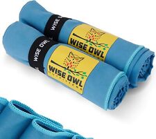 Toalha de microfibra de secagem rápida Wise Owl Outfitters para acampamento, grande - azul comprar usado  Enviando para Brazil