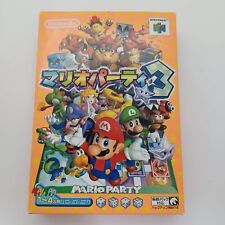 Nintendo 64 N64 Mario Party 3 completo na caixa importado do Japão NTSC-J 2000 testado comprar usado  Enviando para Brazil