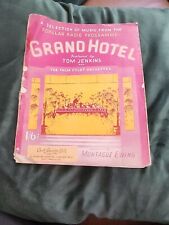 Grand hotel sheet for sale  ROSSENDALE