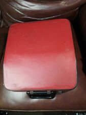 Vintage Olivetti Underwood Lettera 33 Portable Typewriter Red Case for sale  Shipping to South Africa