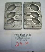 Sweet molds egg sinker Mold #29P  2,3,4 oz  - FREE SHIPPING for sale  Shipping to South Africa