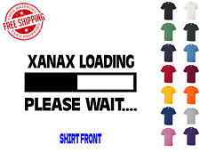 Camiseta gráfica Xanax carga por favor espera S M L XL 2XL 3XL marca Gildan segunda mano  Embacar hacia Argentina