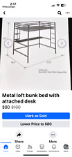 bunk beds desk for sale  West Warwick