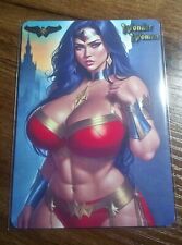 Wonder Woman, #3, DC, Superhéroe, Tarjeta de Arte Personalizada, Sexy, Belleza, Doble Cara segunda mano  Embacar hacia Argentina