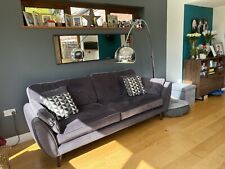 Used fabric grey for sale  BEWDLEY